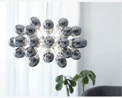 Loftlampe Astralis Krom Ø.74 cm