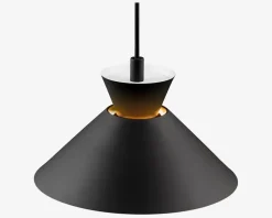 Loftlampe Dial Sort Ø.25 cm