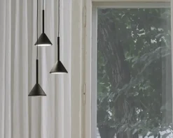 Loftlampe Fuji 3 x pendel sort Ø.29 cm