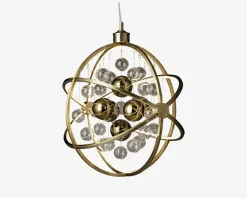 Loftlampe Galaxy Antik Messing Ø.48 cm