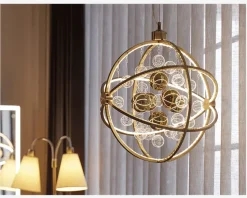 Loftlampe Galaxy Antik Messing Ø.48 cm