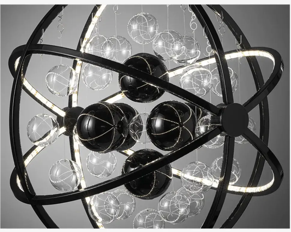 Loftlampe Galaxy Sort Ø.48 cm