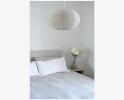 Loftlampe hør natur Ø.52 cm