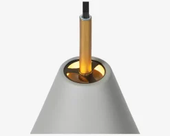 Loftlampe Hygge grå Ø. 12 cm