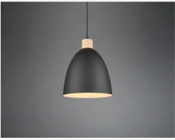 Loftlampe Jagger Sort Ø.25 cm