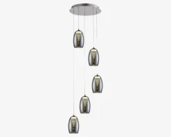 Loftlampe Metropolis klynger