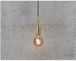 Loftlampe Paco Messing