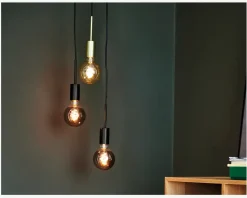 Loftlampe Paco Messing