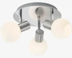 Loftspot Rondel Tiara Krom/Hvid Ø.22cm