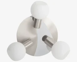 Loftspot Rondel Tiara Krom/Hvid Ø.22cm