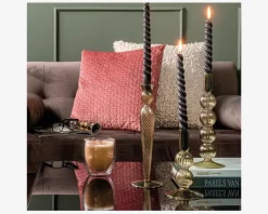 Lysestage Bubbles Mosgrøn H.25 cm