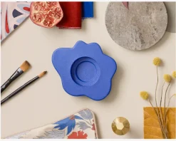 Lysestage Disree Blå 17x14cm