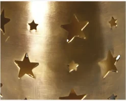 Lysestage Stjerner H.10 cm