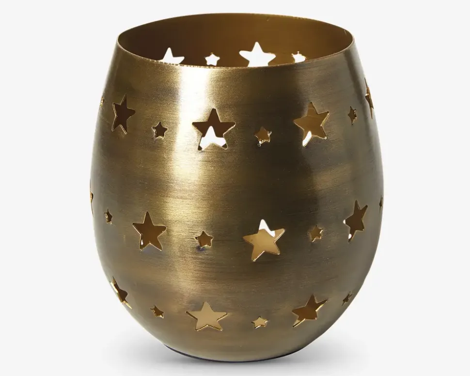 Lysestage Stjerner H.15CM