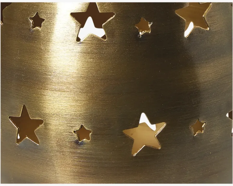 Lysestage Stjerner H.15CM