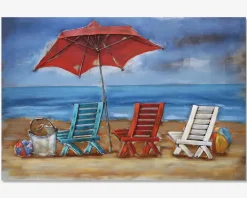 Maleri strandstole 80x120 cm