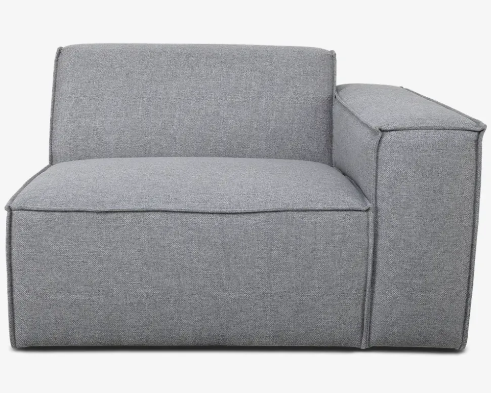 Modul med armlæn til højre Quadrato