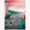 Monaco circuit 30x40 cm