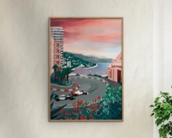 Monaco circuit 30x40 cm