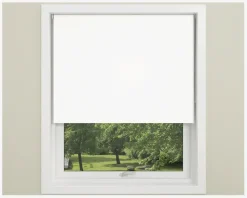 MørkL. m. Kæde Uni 130x175 cm Hvid