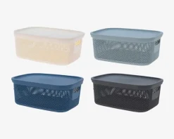 Opbevaringsboks Med Låg Ass H.15 x L.38 cm