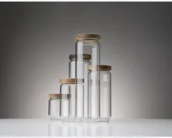 Opbevaringsglas med låg 1300 ml