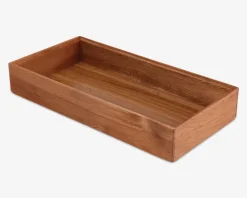 Organiserings bakke akacietræ 30x15 cm