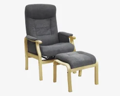 Otium Stol Grå/Natur