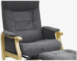 Otium Stol Grå/Natur