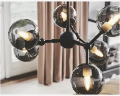 Pendel Atom Røgfarvet Ø.45 cm