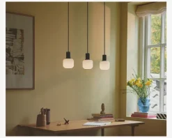 Pendel Milford Mini 3xE14 Sort