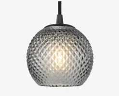Pendel NOBB mini røgfarvet Ø.12 cm