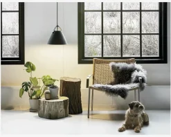 Pendel Strap Ø. 36 cm. Sort