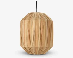 Pendel Vævet Papir Natur Ø.29 cm