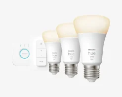Philips Hue Starterkit 3x E27 + Dimmer + Hue Bridge