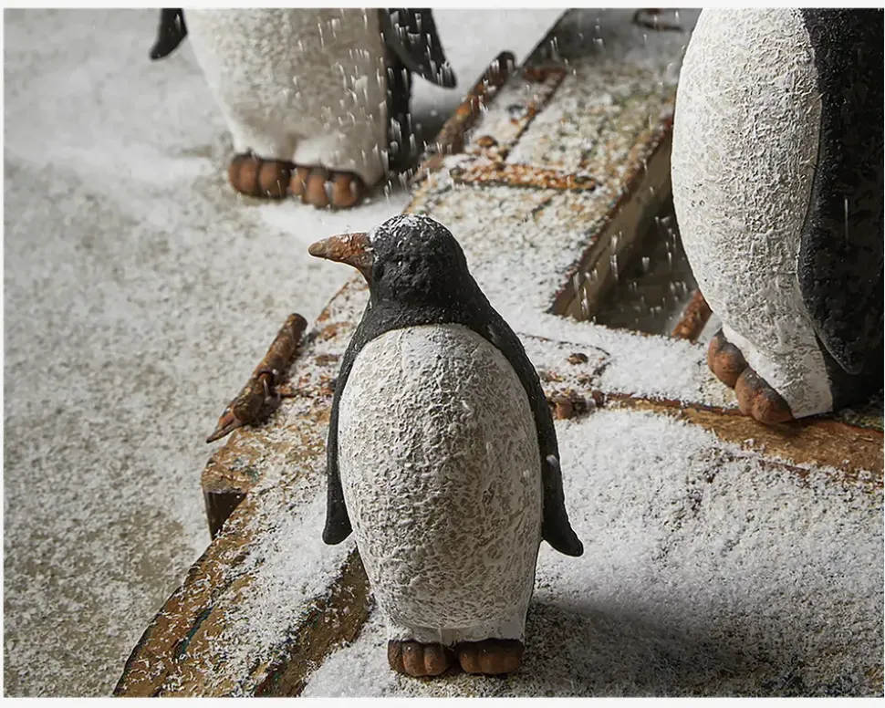 Pingvin keramik 9x16 cm