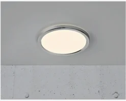 Plafond Oja Krom/Hvid Ø.30 cm