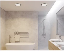 Plafond Oja Sort Ø.29,4 cm