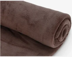 Plaid Fleece Taupe 125x150 cm