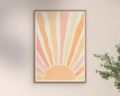 Plakat Boho Sunrise A5