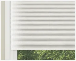 PlisseG. London Hvid 80x130 cm