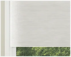 PlisseG. London Hvid 110x130 cm