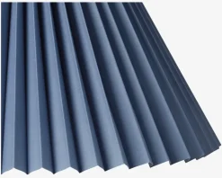 Plisseskærm Blå 21 cm