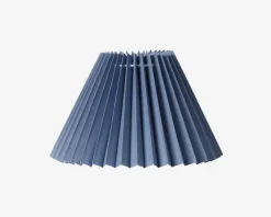 Plisseskærm Blå 15 cm