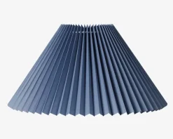 Plisseskærm Blå 23 cm