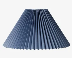 Plisseskærm Blå 25 cm