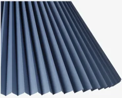 Plisseskærm Blå 25 cm