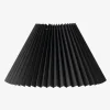 Plisseskærm Sort 21 cm