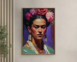 Portrait of Frida 30x40 cm
