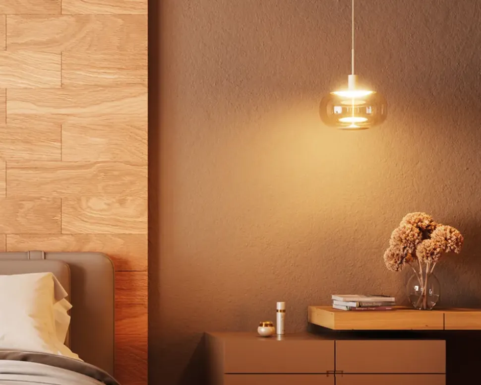 Pære Vintage ellipse guld E27 H.21 cm